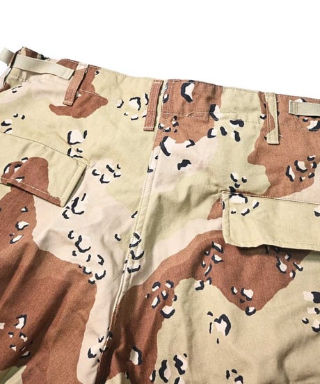 90s Used Us Army 6C Desert Camo Cut Off Shorts