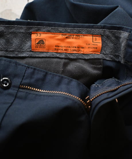 Red Kap Painted Work Pants Navy Made in USA -8