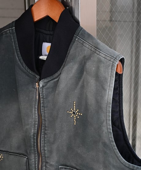 07' Customized Carhartt Duck Vest -2