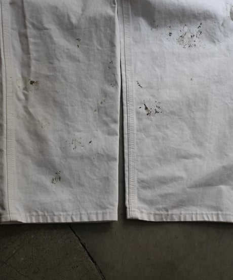 Stan Ray Painted Painter Pants White made in USA-2