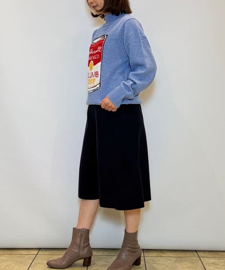 【BRAHMIN／ブラーミン】ウールライクジャージ ハーフパンツ