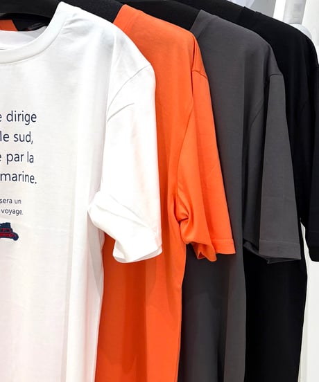 【Le MARAIS／ル マレ】フレンチロゴプリントカットソー