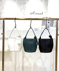 【BRAHMIN／ブラーミン】BEAURE ミニバケット 2WAYショルダーミニトートバッグ