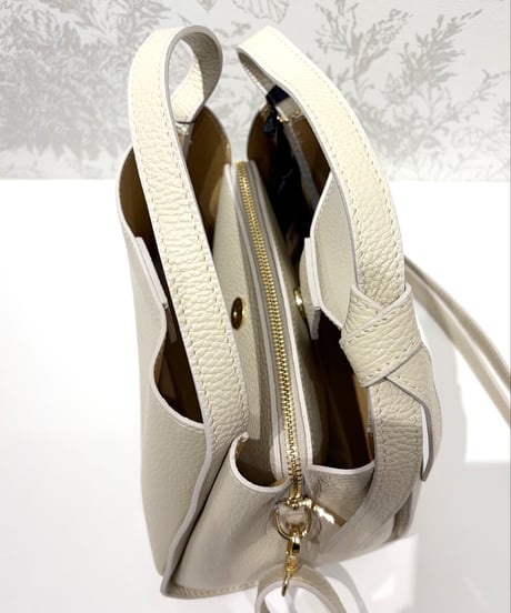 【atelier brugge×LAURA DI MAGGIO】2WAYスクエアショルダーバッグ