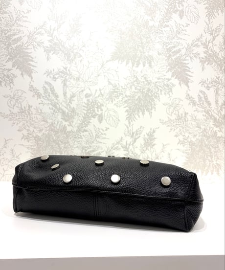 【atelier brugge×LAURA DI MAGGIO】レザースタッズワンショルダーバッグ