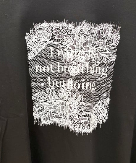【KOKIA／コキア】レースロゴプリントTシャツ
