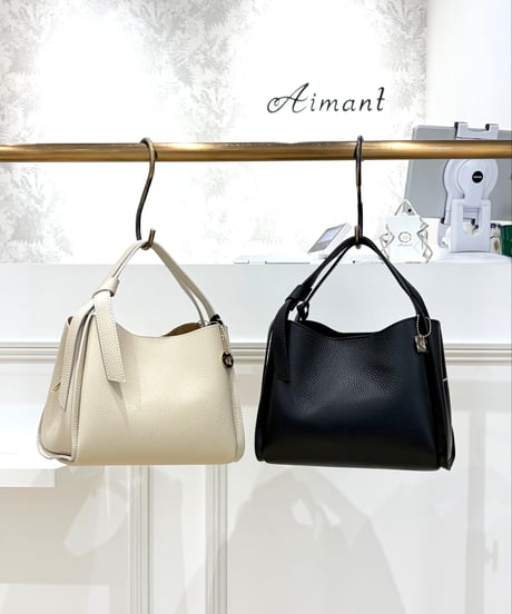 【atelier brugge×LAURA DI MAGGIO】2WAYスクエアショルダーバッグ