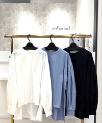 【TULUMB／トゥルム】ランタンスリーブプルオーバー