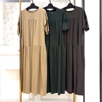 【couvee／クベ】ティアードカットワンピース