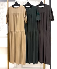【couvee／クベ】ティアードカットワンピース