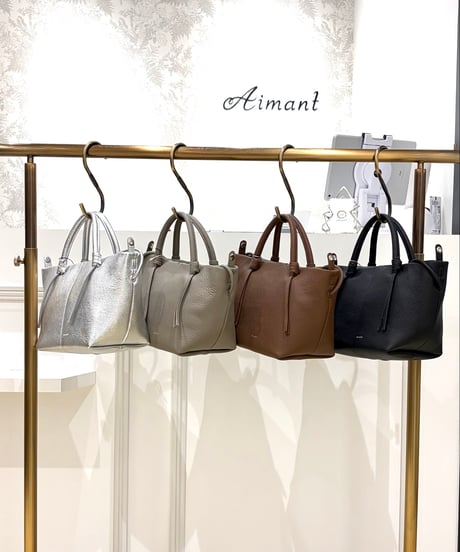 【BRAHMIN／ブラーミン】BEAURE  2WAYボートシェイプショルダーバッグ
