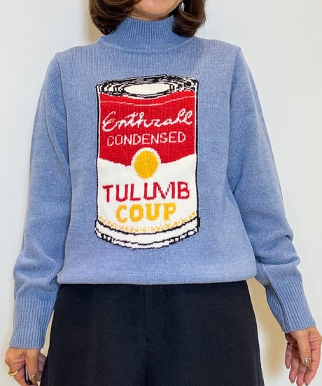 【TULUMB／トゥルム】ジャガードモチーフニット