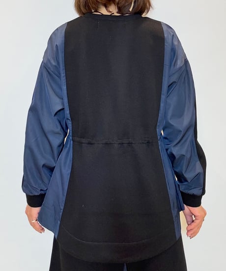 【TULUMN／トゥルム】タフタドッキング裏シャギープルオーバー