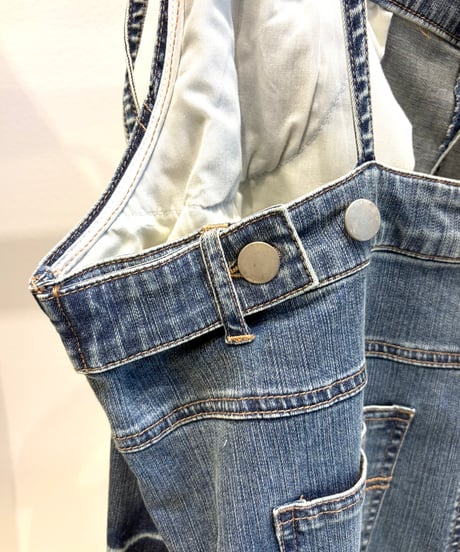 【Priority／プライオリティ】ヴィンテージデニムリメイクジャンパースカート