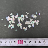 螺鈿箔　粉　荒い　約0.5グラム