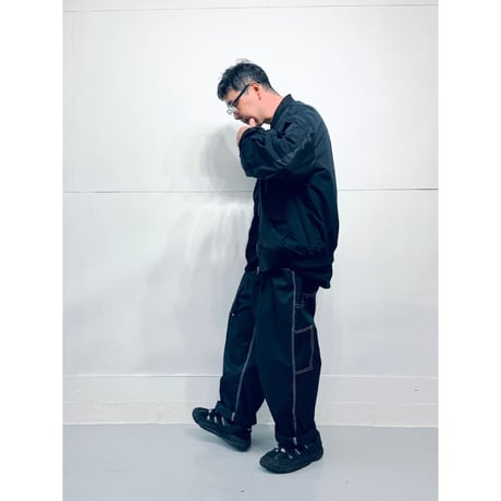 STUMPSTAMP NON PADDED TYPE MA-1 "BLACK × BLACK"