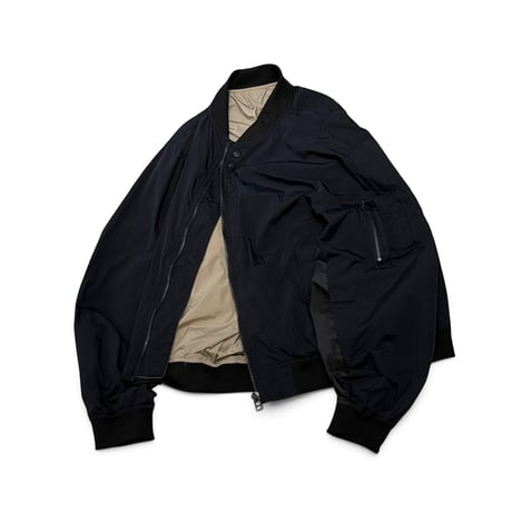 STUMPSTAMP NON PADDED TYPE MA-1 "BLACK × BLACK"