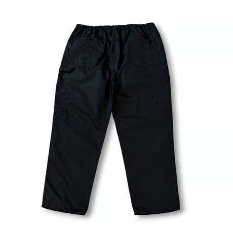 STUMPSTAMP PAINTER PANTS "BLACK WITH BLACK STITCH"