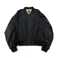 STUMPSTAMP NON PADDED TYPE MA-1 "BLACK × BLACK"