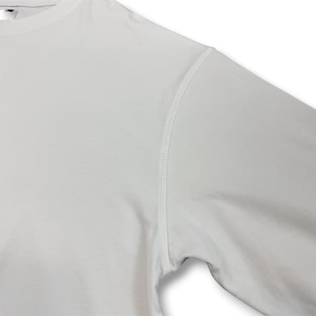 STUMPSTAMP OVERLOCK CONTRAST CUFFS L/S TEE "WHITE”