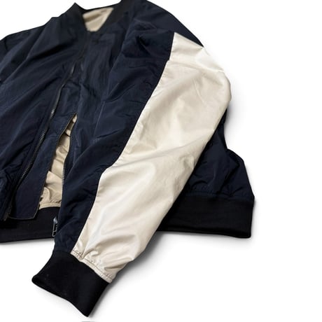 STUMPSTAMP NON PADDED TYPE MA-1 "BLACK × WHITE"
