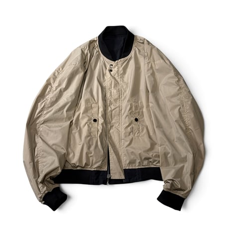 STUMPSTAMP NON PADDED TYPE MA-1 "BLACK × WHITE"