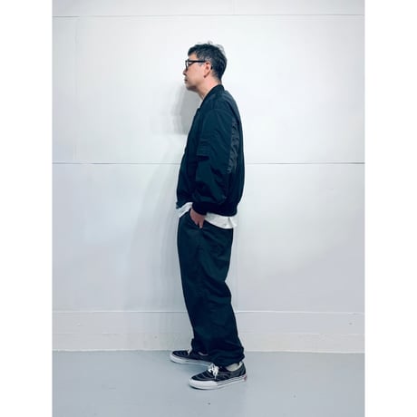 STUMPSTAMP NON PADDED TYPE MA-1 "BLACK × BLACK"