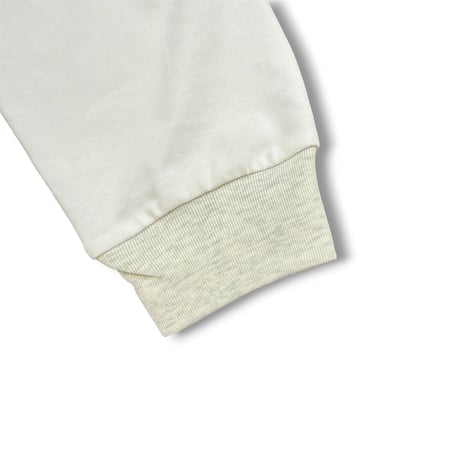 STUMPSTAMP OVERLOCK CONTRAST CUFFS L/S TEE "WHITE”