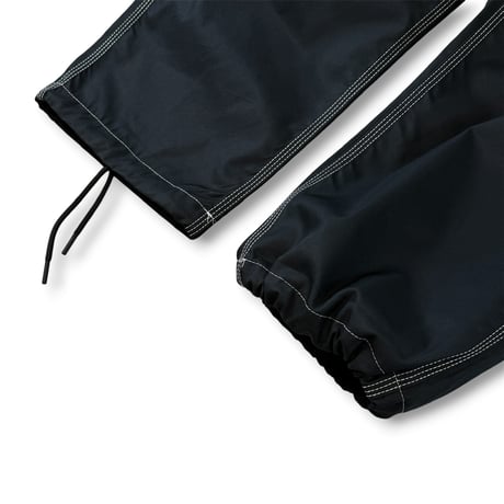 STUMPSTAMP PAINTER PANTS "BLACK WITH WHITE STITCH"