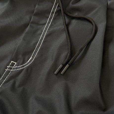STUMPSTAMP PAINTER PANTS "BLACK WITH WHITE STITCH"