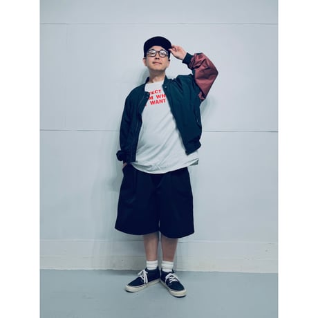 STUMPSTAMP NON PADDED TYPE MA-1 "BLACK × WINE RED"