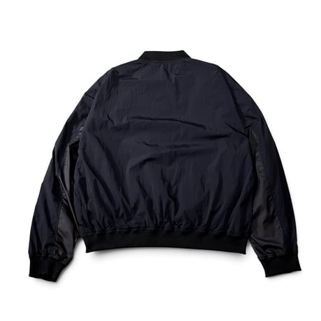 STUMPSTAMP NON PADDED TYPE MA-1 "BLACK × BLACK"