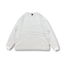STUMPSTAMP OVERLOCK CONTRAST CUFFS L/S TEE "ASH”