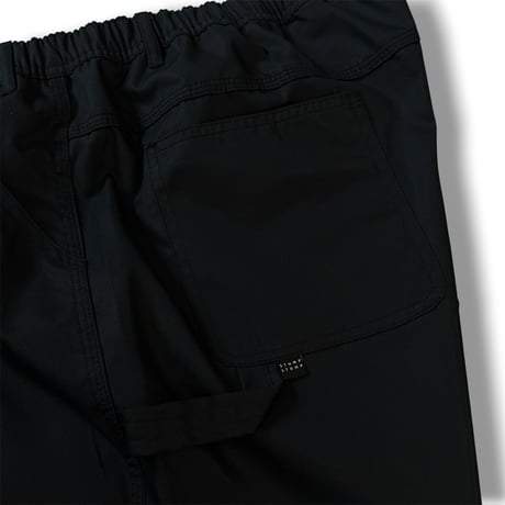 STUMPSTAMP PAINTER PANTS "BLACK WITH BLACK STITCH"