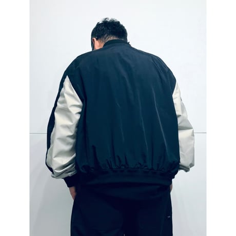 STUMPSTAMP NON PADDED TYPE MA-1 "BLACK × WHITE"