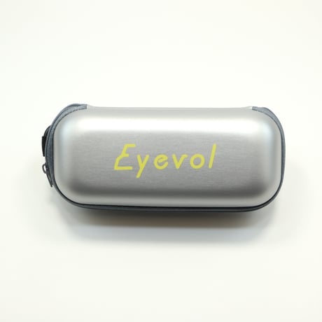 Eyevol アイヴォル ZIP SOFT CASE シルバー YELLOW サングラスケース