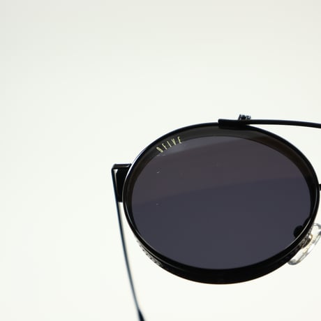 9five ナインファイブ 50-50 Flip-Up フィフティーフィフティーフリップアップ Black Sunglasses