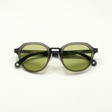 Zeque by ZEAL OPTICS (ゼクーバイジールオプティクス) Julia (ジュリア) / CHARCOAL / EASE GREEN / F2690