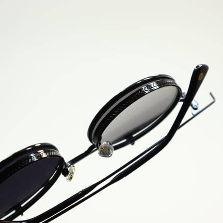 9five ナインファイブ 50-50 Flip-Up フィフティーフィフティーフリップアップ Black Sunglasses