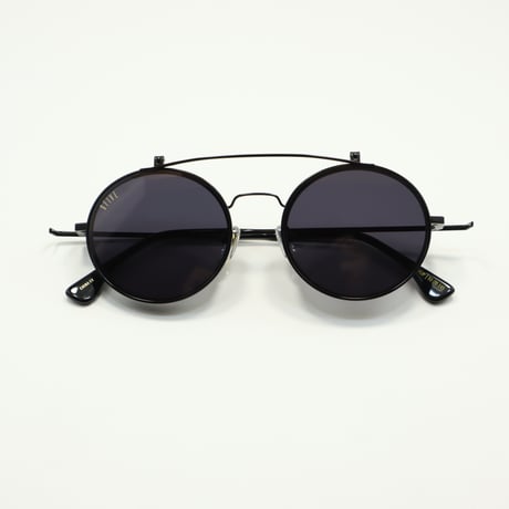 9five ナインファイブ 50-50 Flip-Up フィフティーフィフティーフリップアップ Black Sunglasses