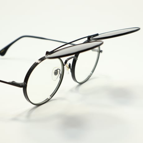 9five ナインファイブ 50-50 Flip-Up フィフティーフィフティーフリップアップ Black Sunglasses