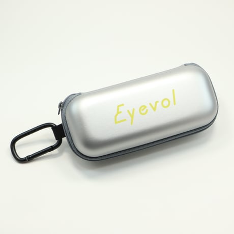 Eyevol アイヴォル ZIP SOFT CASE シルバー YELLOW サングラスケース
