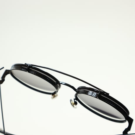 9five ナインファイブ 50-50 Flip-Up フィフティーフィフティーフリップアップ Black Sunglasses