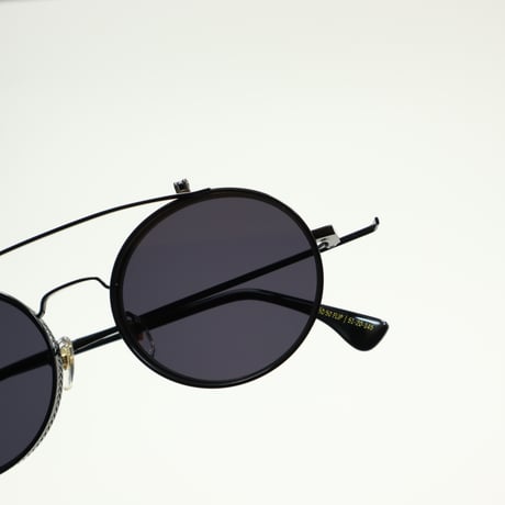 9five ナインファイブ 50-50 Flip-Up フィフティーフィフティーフリップアップ Black Sunglasses