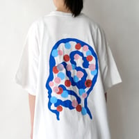 【HIBIWA×Gen Fujita】hand painting manpower T-shirts/unisex