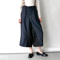 【Original Remake】US navy wide cropped pants