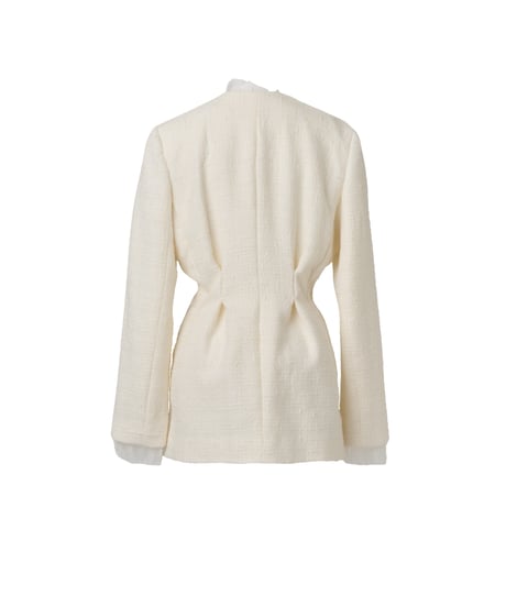 creme lace jacket