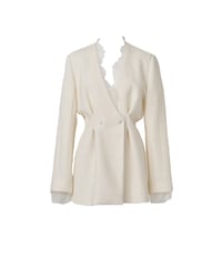 creme lace jacket