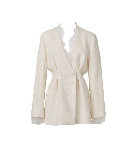 creme lace jacket