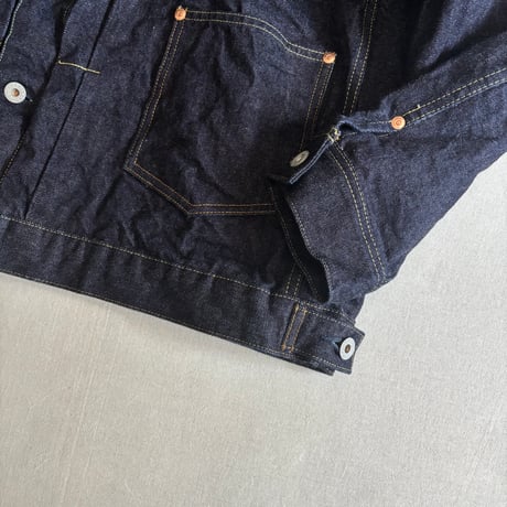 Raw denim work jacket H-JK059 / H.UNIT エイチユニット